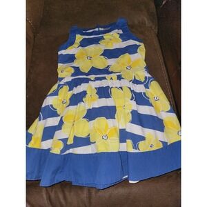 Gymboree pocketful of sunshine floral dress size 6
